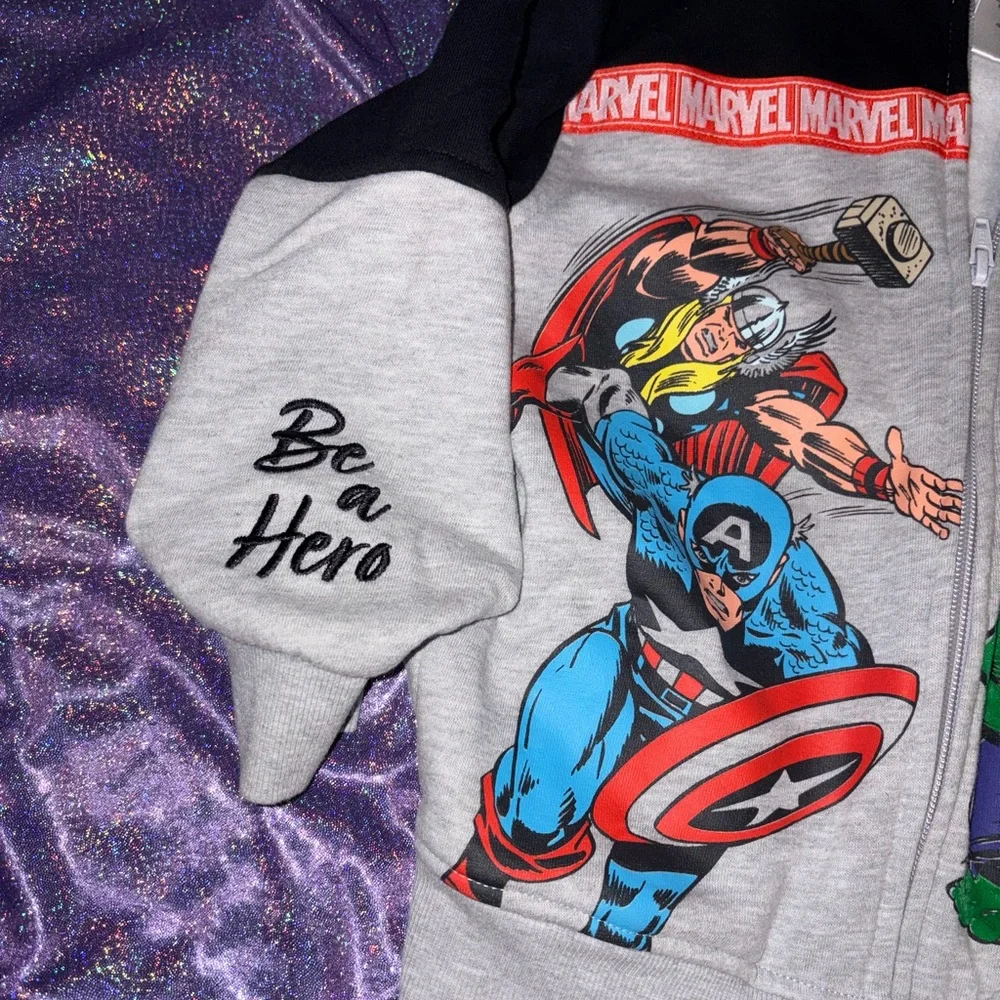 Marvel Avengers Zip Up Hoodie